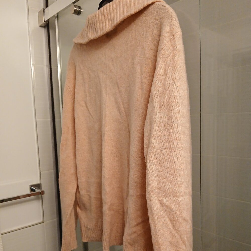 REISS rylee wool & cashmere collar sweater - Picture 7 of 9